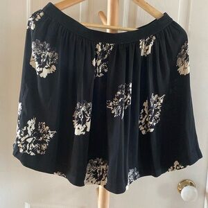 Floral Print Skirt